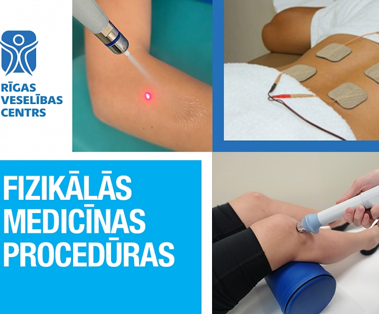 Fizikālās medicīnas procedūras – palīgs veselības uzlabošanai