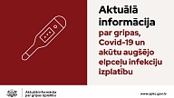 SPKC: Turpina pieaugt Covid-19 pacientu skaits slimnīcās; vakcinācijai pret Covid-19 pieejama arī jaunā pielāgotā vakcīna