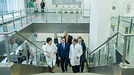 Atklāta stacionāra "Gaiļezers" jaunā poliklīnika (FOTO)