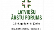 No 6. līdz 8. jūnijam notiks Latviešu ārstu forums