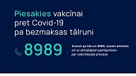 Iedzīvotājus aicina jau tagad pieteikties vakcīnai pret Covid-19, lai operatīvi plānotu un nodrošinātu vakcināciju