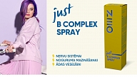 NEO just B COMPLEX SPRAY – nervu sistēmai, noguruma mazināšanai un ādas veselībai

