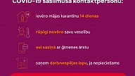 Noteiktas kontaktpersonas mājas karantīnu varēs pārtraukt ātrāk