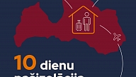 Pēc atgriešanās no ārvalstīm ar augstu saslimstību ar Covid-19, turpmāk jāievēro 10 dienu pašizolācija