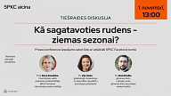 SPKC aicina uz tiešraides diskusiju "Kā sagatavoties rudens-ziemas sezonai?"