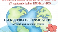 Atzīmējot Pasaules Sirds dienu, aicina pievienoties kampaņai "Kustība ielīksmo sirdi!" un vairāk kustēties