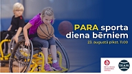 Bērnu slimnīcā notiks para sporta diena bērniem ar kustību traucējumiem