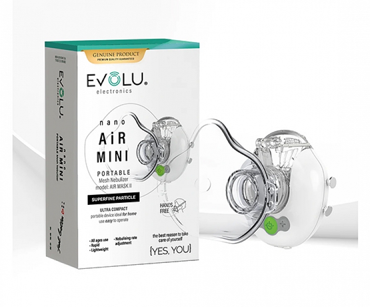 Portatīvais inhalators NANO AIR MINI – neaizstājams palīgs tavas ģimenes veselības aprūpē