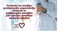 Pacientu un mediķu organizācijas ar partijām izstrādās veselības nozares memorandu