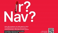 Atklājot kampaņu “Ir? Nav? Asins vēzis?”, Vērmanes dārzā izvietota simboliska vides instalācija