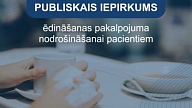 Austrumu slimnīca izsludina publisko iepirkumu ēdināšanas pakalpojuma nodrošināšanai, mērķis – pacientu labbūtības veicināšana 