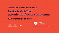 Eksperti 10. novembrī informēs par infarkta simptomu atpazīšanu