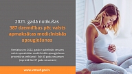 NVD: 2021. gadā valsts apmaksātas medicīniskās apaugļošanas rezultātā notikušas 387 dzemdības