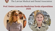Piešķirtas Prof. Ilmāra Lazovska Medicīnas fonda stipendijas 2025