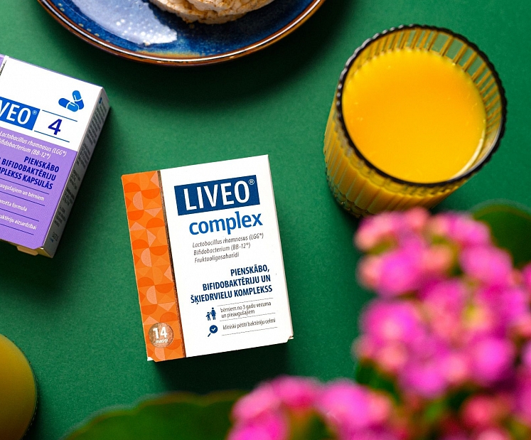 LIVEO complex – papildu šķiedrvielas ātrākai iedarbībai 