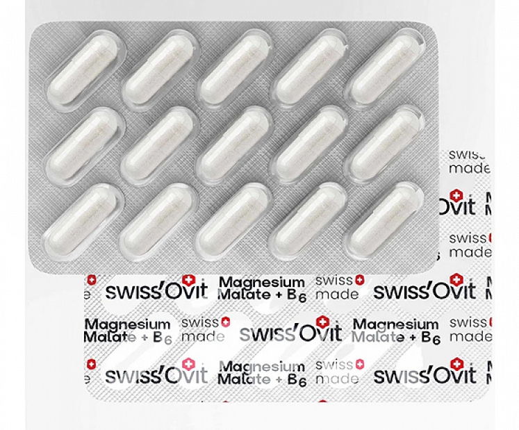 Magnija malāts + B6 vitamīns – tavs sabiedrotais cīņā ar stresu un muskuļu krampjiem