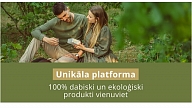 Latvijā izveidota pirmā unikālā 100% dabisku un ekoloģisku produktu iepirkšanās platforma