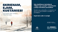 Sabiedrības integrācijas fonds aicina Latvijas iedzīvotājus iesaistīties veselīga dzīvesveida izaicinājumā “Miljoni soļu Latvijai”