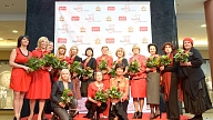 Akciju Go Red for Women atbalsta 25 sabiedrībā pazīstamas un mīlētas dāmas