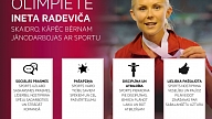 Kāpēc bērnam vajadzētu nodarboties ar sportu? Skaidro olimpiete Ineta Radeviča