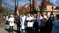 Protestē pret Stradiņa slimnīcas vadības maiņu