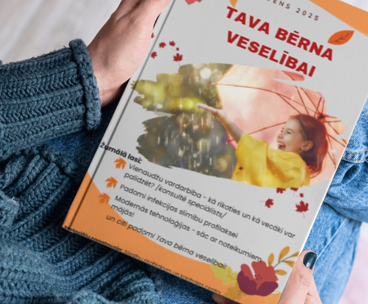 Iznācis jaunais digitālais žurnāls “Tava bērna veselībai”: drošs un uzticams ceļvedis bērna labbūtībai
