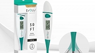 EVOLU SOFT digitālais termometrs – precīzs, ūdensizturīgs un ērts visai ģimenei