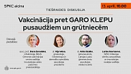 13. aprīlī tiešsaistes diskusijā eksperti informēs par vakcināciju pret garo klepu pusaudžiem un grūtniecēm