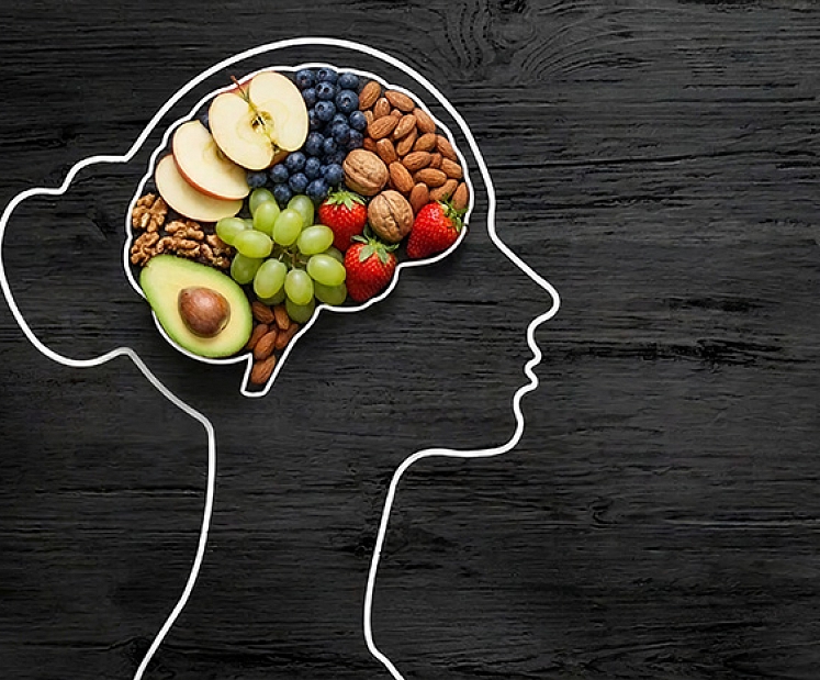 Pareizs uzturs roku rokā ar garīgo veselību