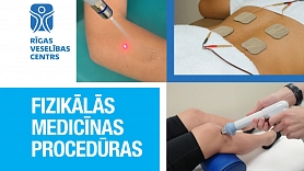Fizikālās medicīnas procedūras – palīgs veselības uzlabošanai