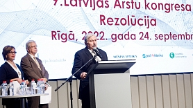 9. Latvijas Ārstu kongress noslēdzas ar rezolūcijas pieņemšanu par kvalitatīvu un pieejamu veselības aprūpi