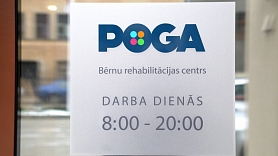 Bērnu rehabilitācijas centram "Poga" pirmajos divos mēnešos saziedoti 1243 eiro