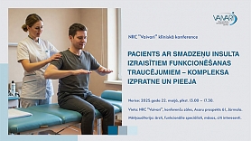Apvienos speciālistus multidisciplinārā konferencē par insulta rehabilitāciju 