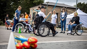 Aicina uz Bērnu parasporta dienu Bērnu slimnīcā 20. augustā