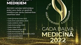 Balva par mūža ieguldījumu medicīnā piešķirta Vijai Cerai un Vilnim Dzērvem