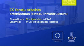 CFLA uzaicinājusi 14 ārstniecības iestādes pieteikties ES fondu finansējumam infrastruktūras attīstībai