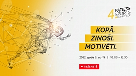 9. aprīlī ar konferenci “Kopā. Zinoši. Motivēti” atzīmēs starptautisko “Par tīru sportu” dienu