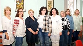 Austrumu slimnīcā apmāca Ukrainas mediķes, kuras kara plosītajā valstī turpinās nodrošināt tuberkulozes pacientu  ārstēšanu un aprūpi
