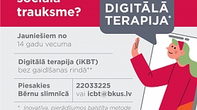 Bērnu slimnīcā uzsākta digitālā terapija pusaudžiem un jauniešiem ar nomāktību un trauksmi