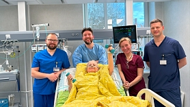 Stradiņa slimnīcā paplašina EKMO metodes pielietojumu, glābjot pacientu dzīvības