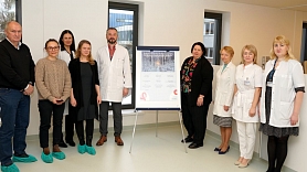 Onkoloģisko pacientu biedrību pārstāvji atzinīgi novērtē paplašinātā Austrumu slimnīcas Ķīmijterapijas dienas stacionāra jaunās telpas