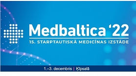 Decembra sākumā notiks Baltijas nozīmīgākā medicīnas izstāde "Medbaltica 2022"