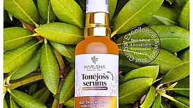 Tonējošā un dabiska iedeguma eļļa sejai un ķermenim