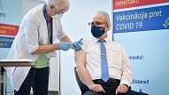 Šodien vairākas valsts augstākās amatpersonas saņēmušas savu vakcīnu pret Covid-19