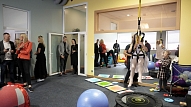 Atklāta pirmā sensorā sporta zāle Latvijā bērniem ar uzvedības problēmām (FOTO)