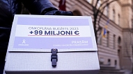 Vēža pacienti iesniedz Saeimā  savu onkoloģijas budžeta portfeli