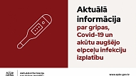 SPKC: Gatavojoties svētkiem, atceries vakcinēties pret gripu un Covid-19