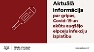 SPKC: Gripas izplatības intensitāte Latvijā šobrīd ir zema