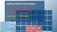 Austrumu slimnīca Ziemassvētku un Jaungada brīvdienās nodrošinās nepārtrauktu ārstniecību, 2. janvārī notiks arī ambulatorās pieņemšanas