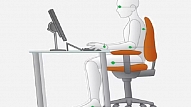 Kā ergonomiski iekārtot darba vietu, strādājot pie datora? Skaidro ergoterapeiti (VIDEO)